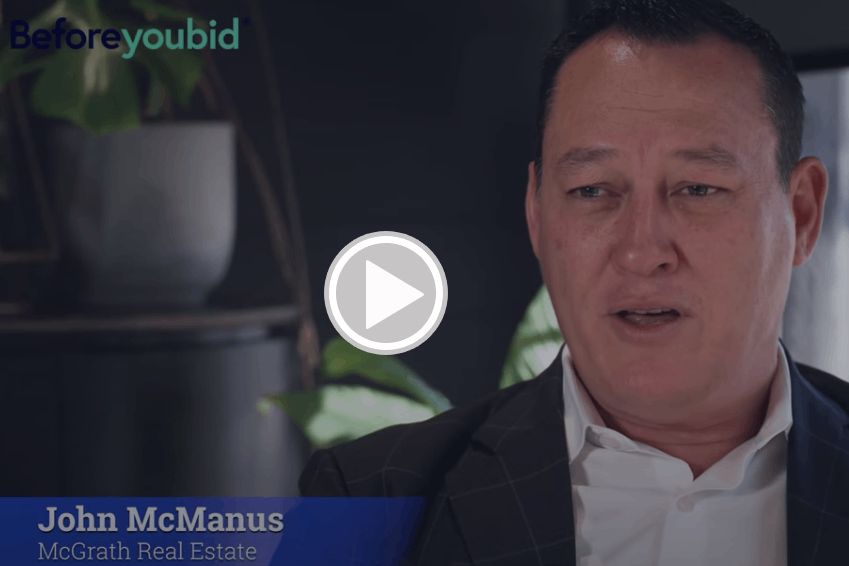 John McManus on why he doesn't sell without a report upfront